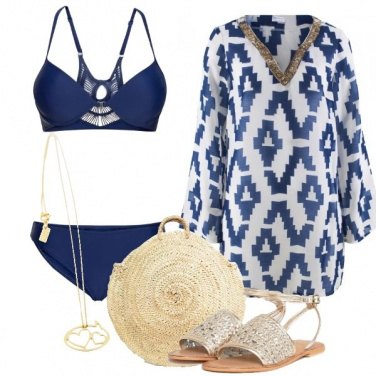 Outfit Raffinata in spiaggia