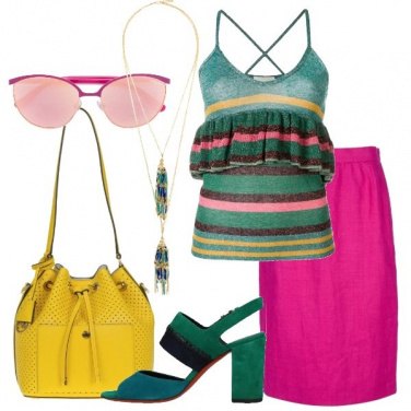 Outfit Osa il colore