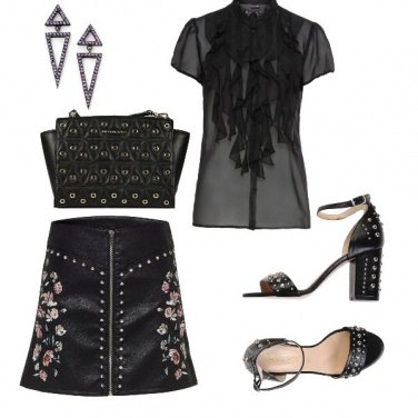 Outfit Romanticamente rock