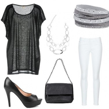 Outfit Black and white