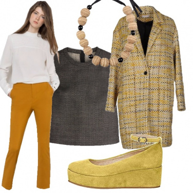 Outfit Cappotto a quadri