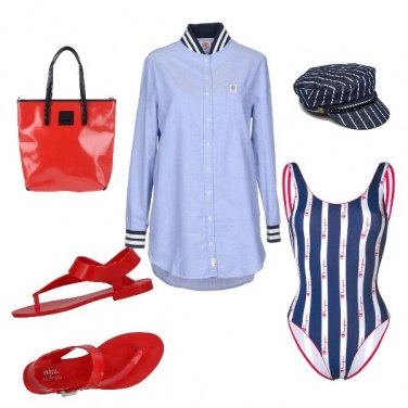 Outfit Mare con la visiera