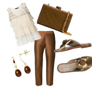 Outfit Aperitivo al cioccolato