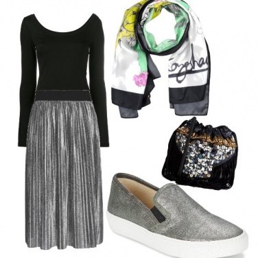 Outfit Argento