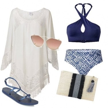 Outfit Aperitivo in riva al mare