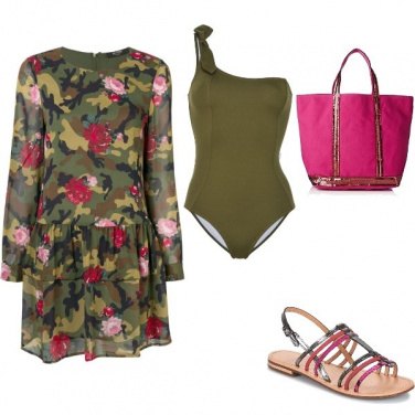 Outfit Mimetic beach style