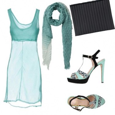 Outfit Verdeacqua