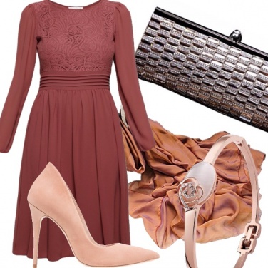 Outfit Semplice cerimonia in autunno