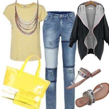 Outfit Colore del sole la notte