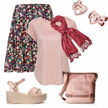 Outfit Camiseta Rosa Mujer: 17 Outfit Mujer | Bantoa