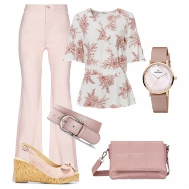 Outfit Pantalones Rosa Un solo color Mujer: 11 Outfit Mujer | Bantoa