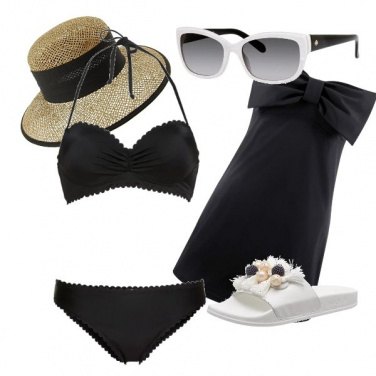 Outfit Nero chic