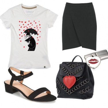 Outfit Baci e cuori