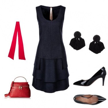 Outfit Bicolore donna