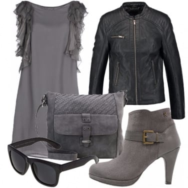 Outfit Almost total grey