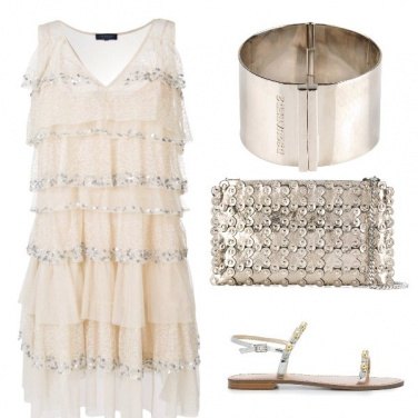 Outfit Serata argento