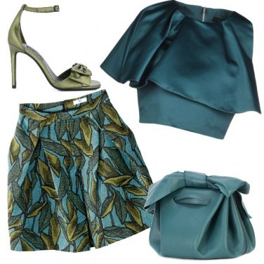 Outfit Sfumature di verde