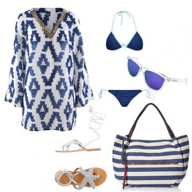 Outfit Sandali con stelle marine
