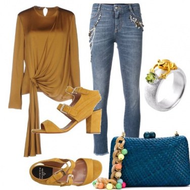 Outfit Denim chic