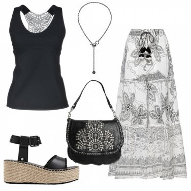 Outfit Faldas largas De flores Mujer: 6 Outfit Mujer | Bantoa