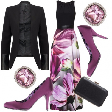 Outfit Purple chic