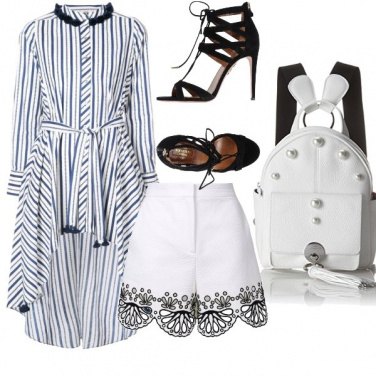 Outfit Tacchi e shorts
