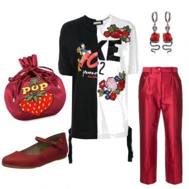 Outfit Fumetto disco look