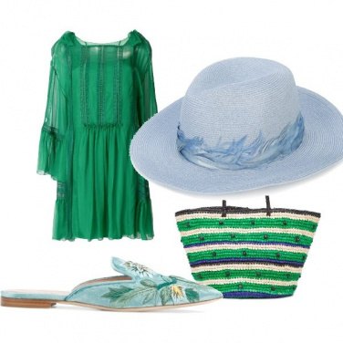 Outfit Mare e sabbia