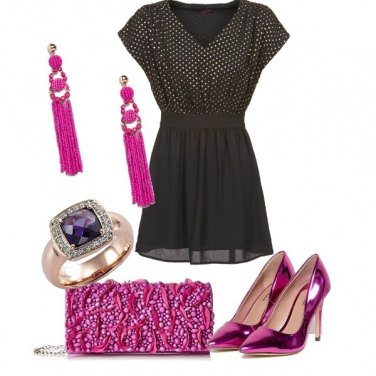 Outfit Osare col fucsia