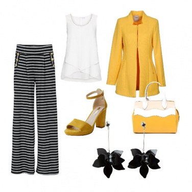 Outfit Allegria tutta gialla