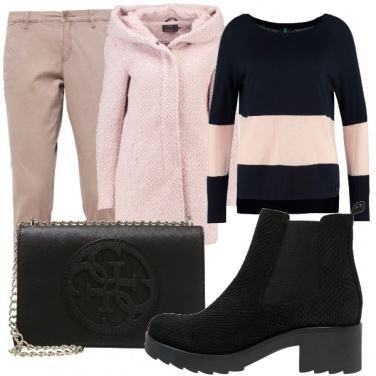 Outfit Pink and black