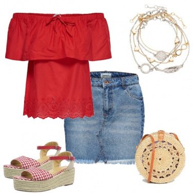 Outfit Red Summer
