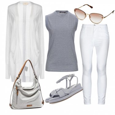 Outfit Pantalones Blanco Mujer: 66 Outfit Mujer | Bantoa