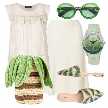 Outfit La borsa a secchiello