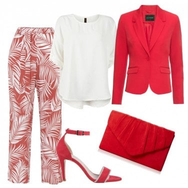 Outfit Blazer Rosso Donna: 12 Outfit Donna | Bantoa