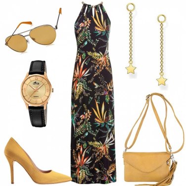 Outfit Zapatos de tacón Amarillo Mujer: 4 Outfit Mujer | Bantoa