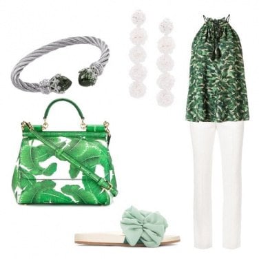 Outfit Tropical Chic