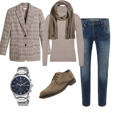 Bufanda hombre gris Camel Active | Bantoa