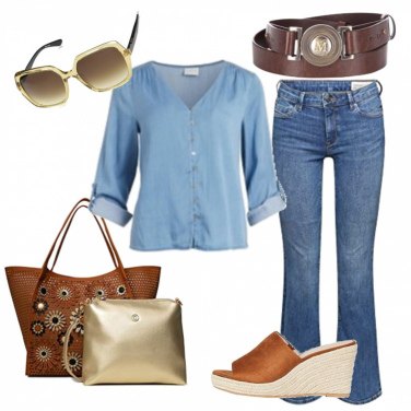 Outfit Vaqueros bootcut Mujer: 18 Outfit Mujer | Bantoa