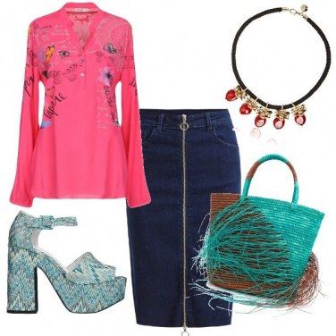 Outfit Fashion in jeans