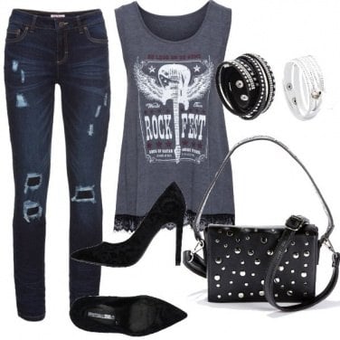 Outfit Rock & fashion