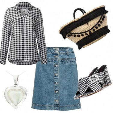 Outfit A quadri