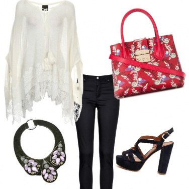 Outfit Pizzo romantico