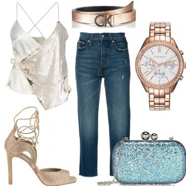 Outfit Party scintillante