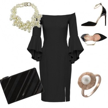 Outfit Prima a teatro, poi a cena