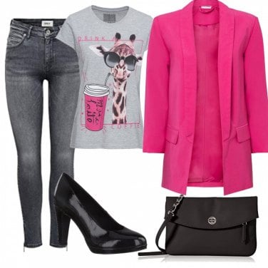 Outfit Pantalones Gris Mujer: 41 Outfit Mujer | Bantoa