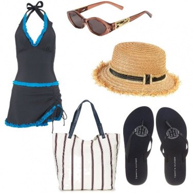 Outfit Basic, vita da spiaggia