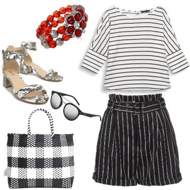 Outfit Trendy, viva il bianco e nero