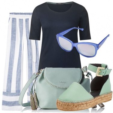 Outfit Azzurro e blu