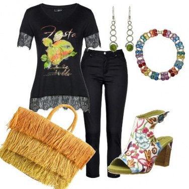 Outfit Dettagli colorati